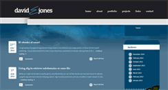 Desktop Screenshot of davidejones.com